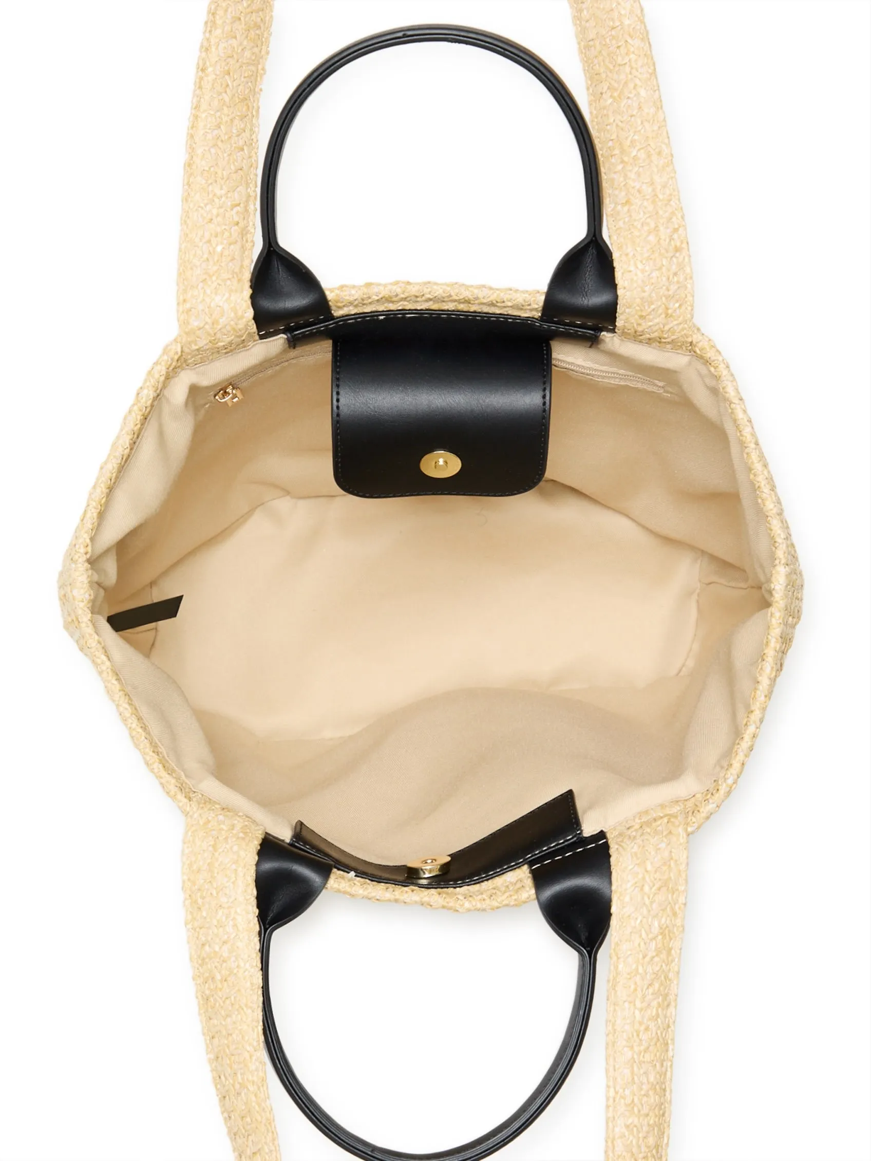 Woven Raffia Tote