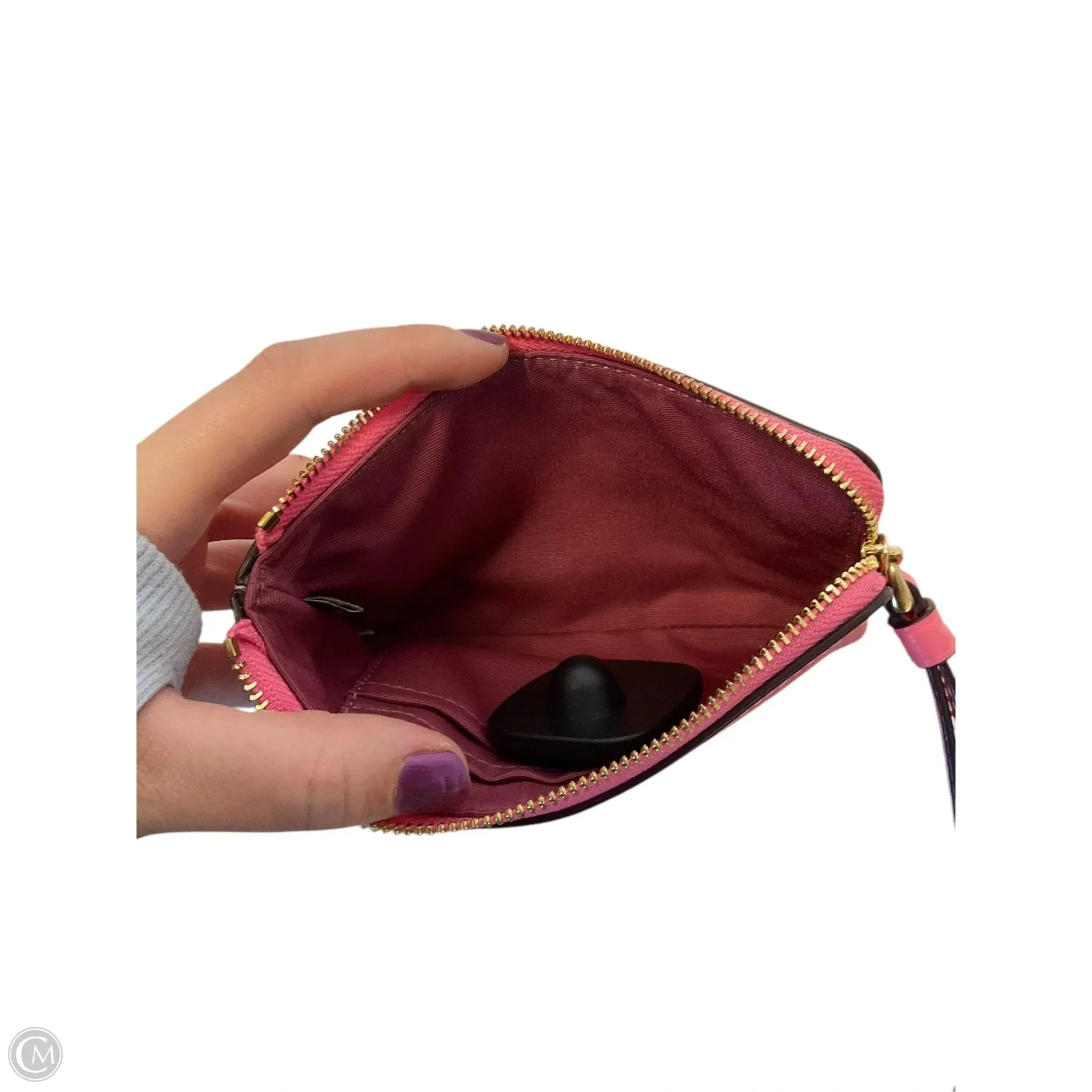 Wristlet Designer By Coach, Size: Small