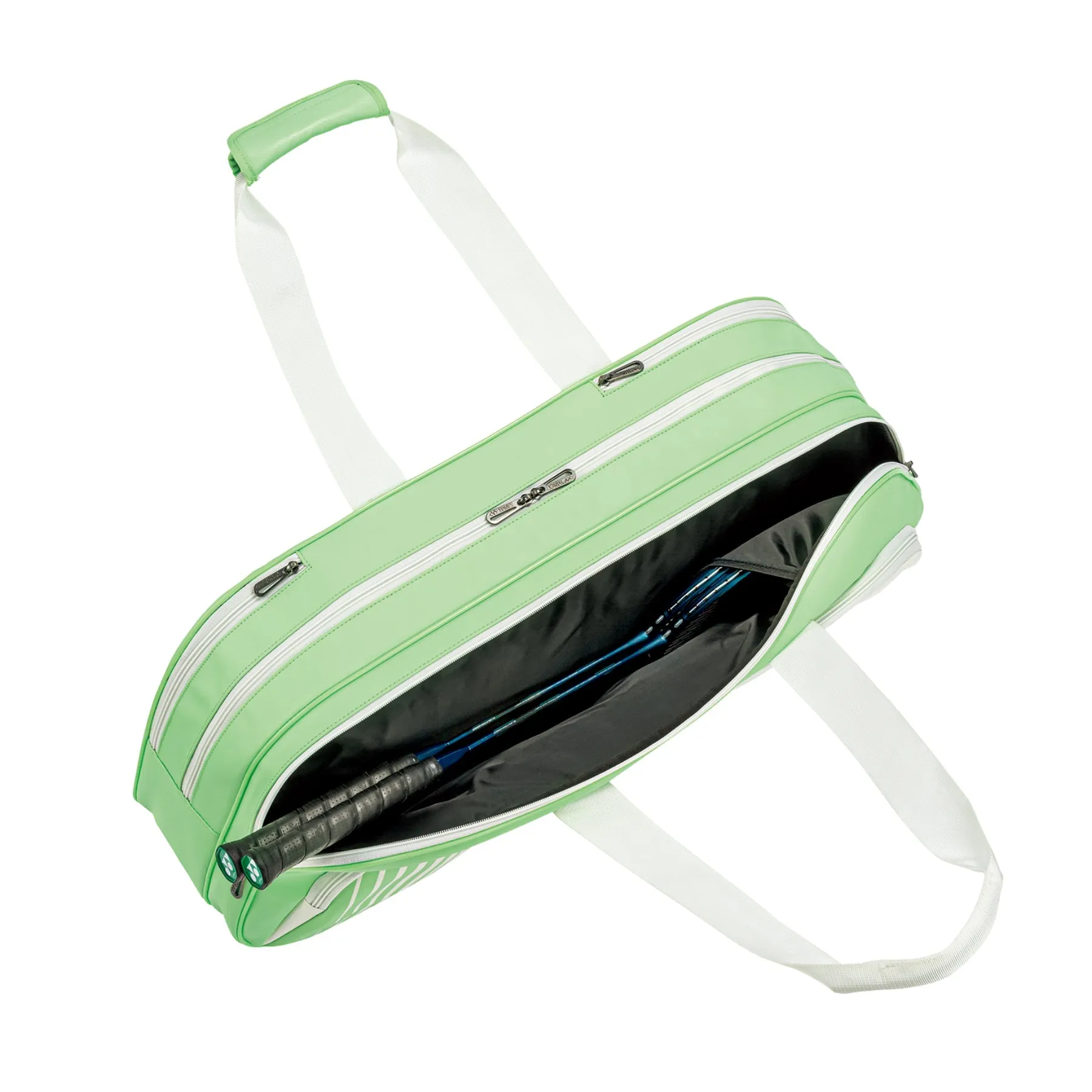 YONEX Active Badminton/Tennis Tournament Bag (6pcs) White/Green BA82431WEX