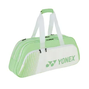 YONEX Active Badminton/Tennis Tournament Bag (6pcs) White/Green BA82431WEX