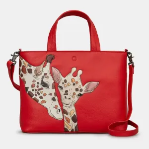 Yoshi Mothers Pride Applique Grab Bag Red